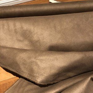 Brown Brushed Upholstery Fabric